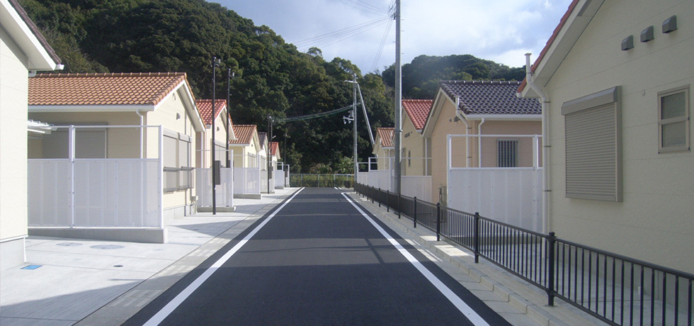 上田ノ岡第二団地道路舗装工事